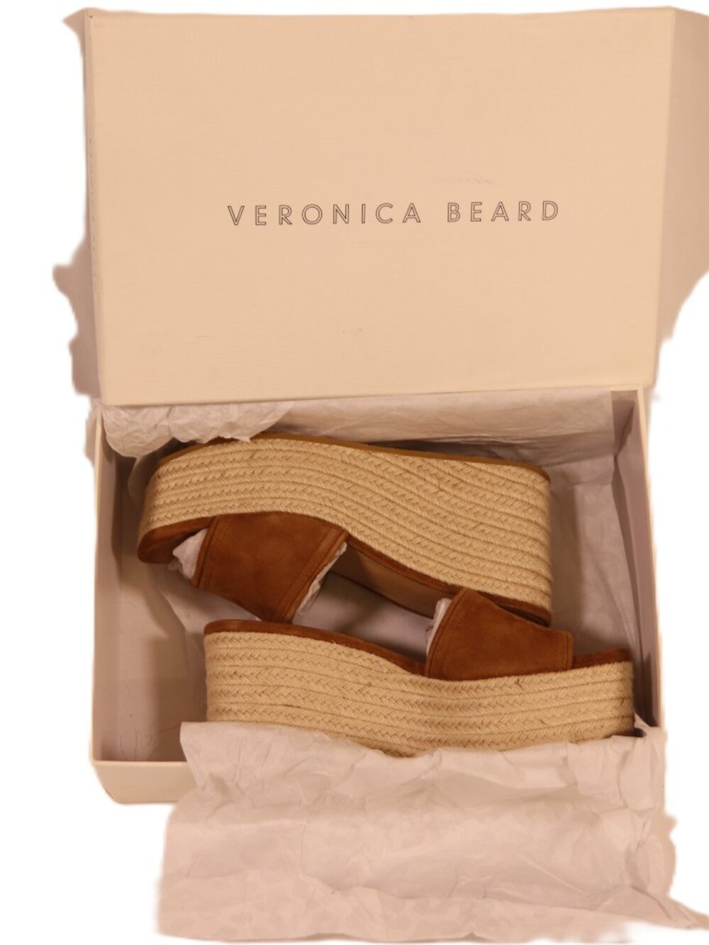 Veronica Beard Gable Espadrille Platform Wedge - Picture 5 of 7